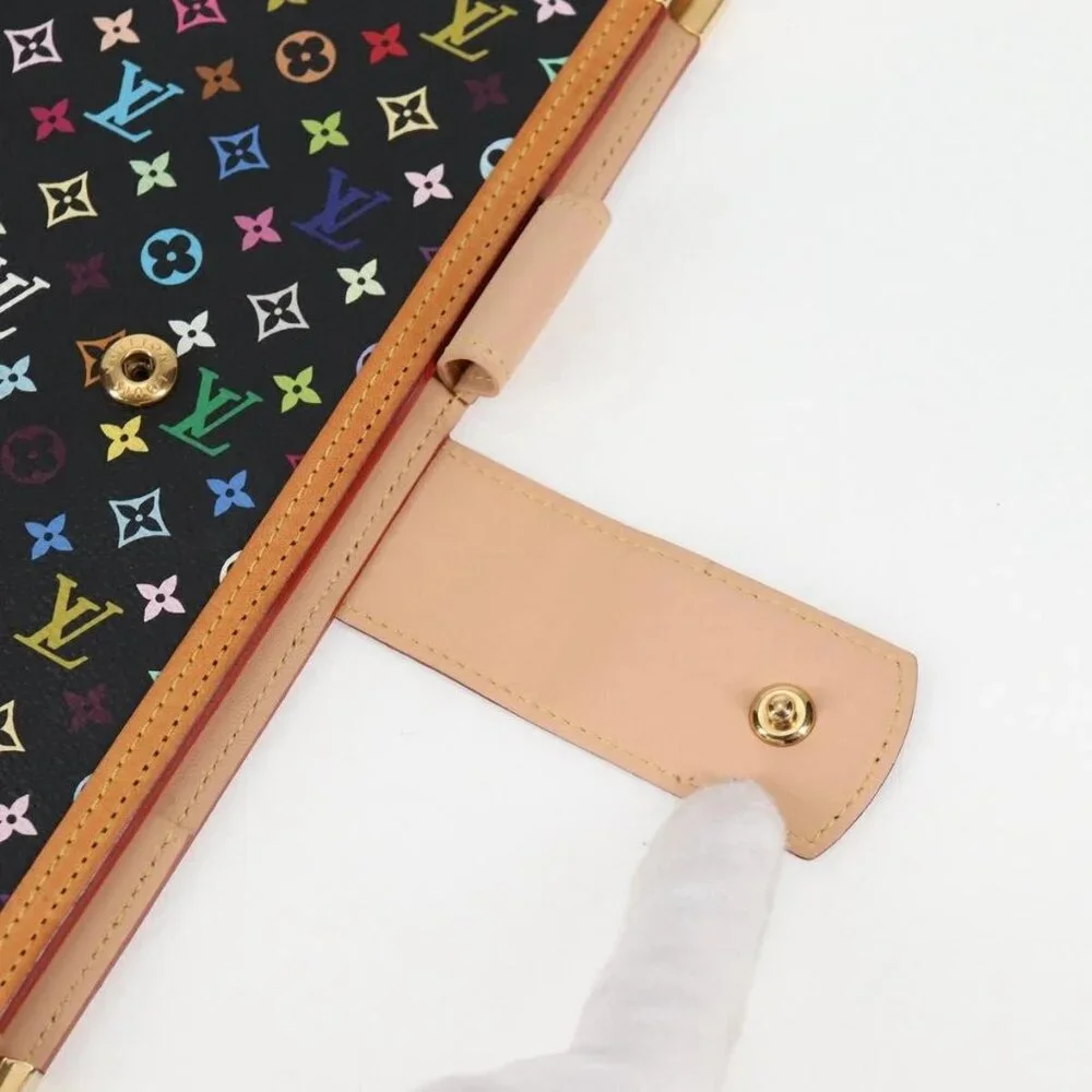 LOUIS VUITTON Multicolor Agenda GM Day Planner Cover Black